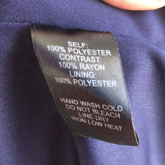 Lulu’s Lots of Love navy blue strapless dress - Picture 7 of 8